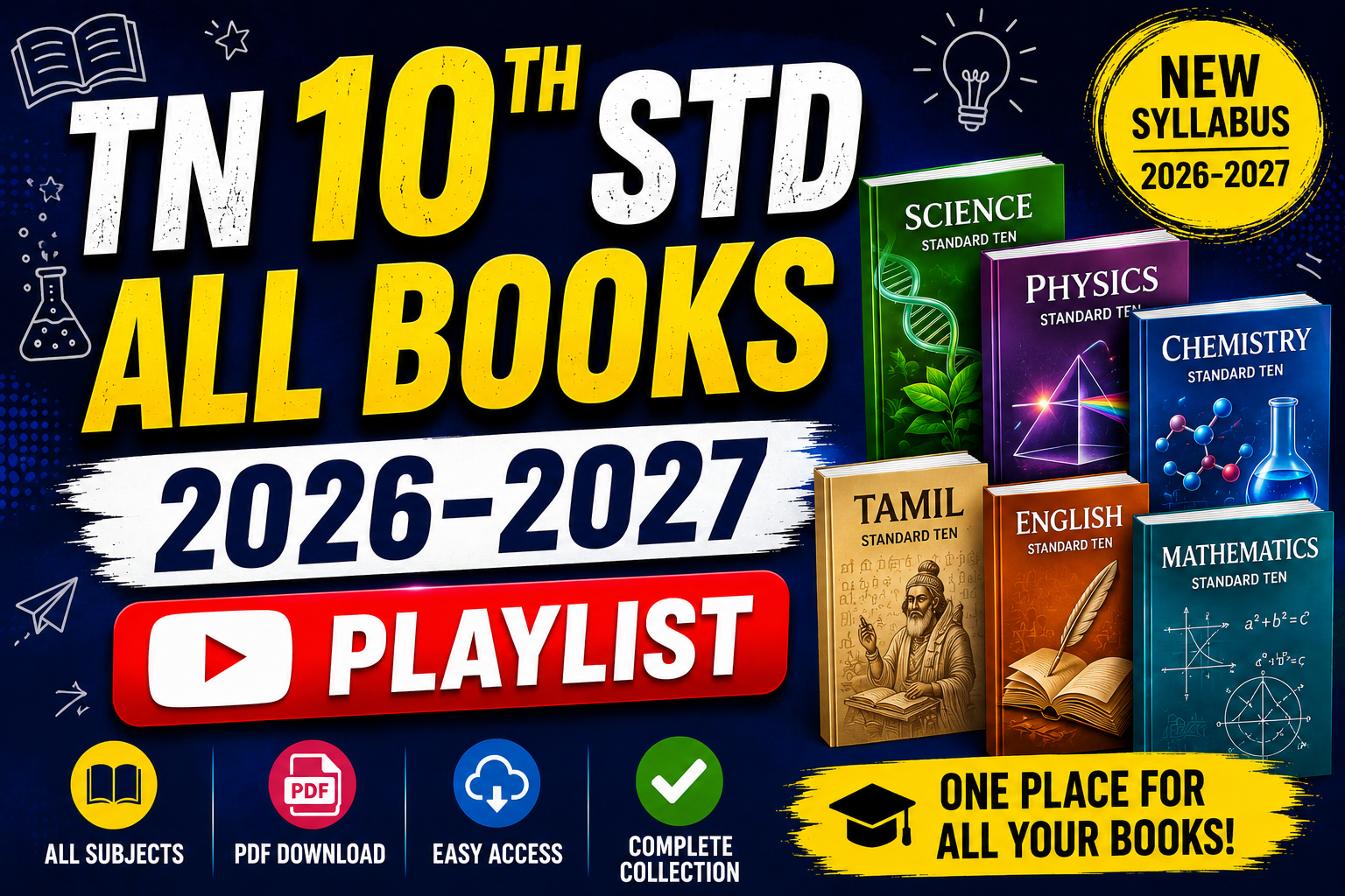 TN 10th std Books 2026-2027